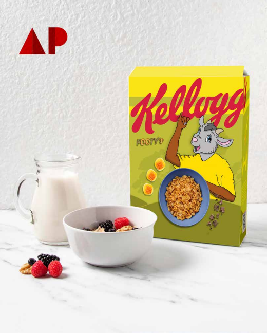 Fictieve Kellogg's doos